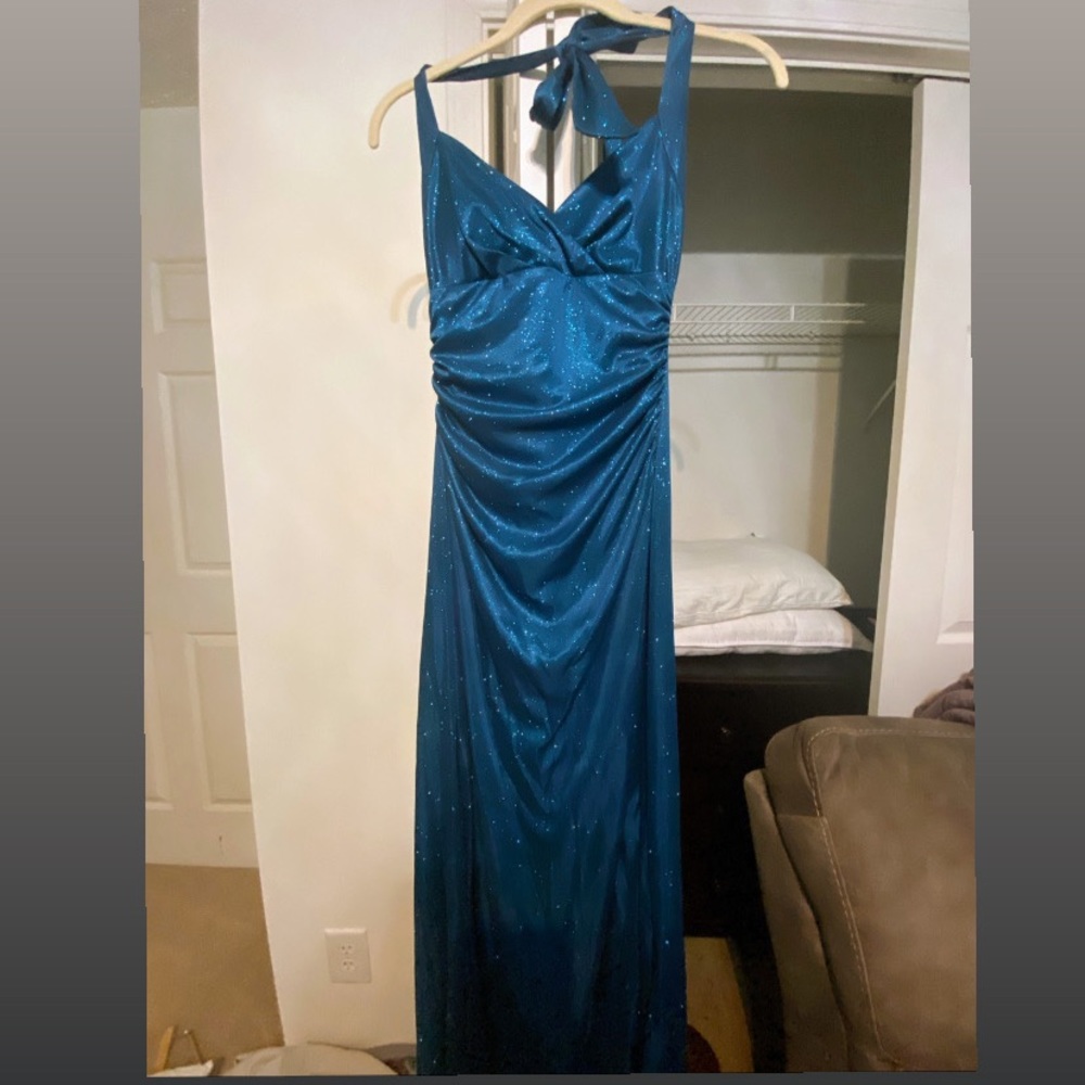 Navy blue gown/dress